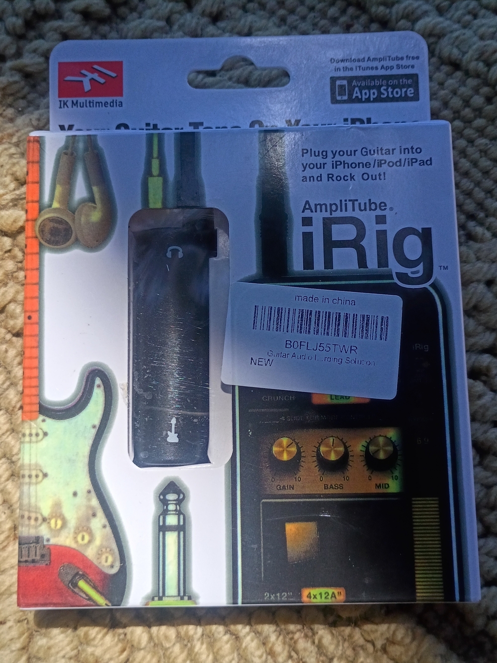 iRig Guitar Interface - Black
